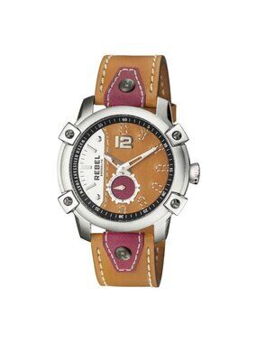 NWT Rebel Weeksville Brown Dial Men's Watch